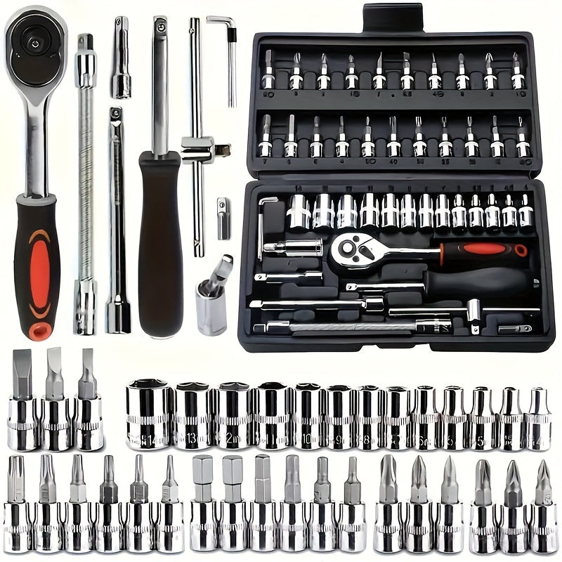 Automotive Service Tool, Automotive Service Tool Accessories Multi-purpose Service tool set - Ratchet torque wrench and screwdriver